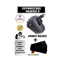 Sağdıç Saraciye Kaynakçı Armut Baş Kaynak Maskesi Ve Athermal Cam