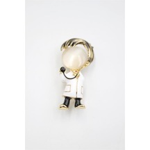 Doktor Broş - Beyaz Beyaz