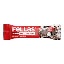 Fellas Protein Bar 45g Hindistan Ceviz & Kakao Yüksek Protein Atıştırmalık 6'li Avantaj Paketi Tarı