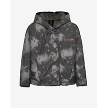 Skechers W Outerwear Padded Jacket Kadın Siyah Mont S242235-001 Siyah