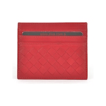 Ziya, Unisex Hakiki Deri Kartlık 1539852z05 Kırmızı 1539852z05 225 Kırmızı