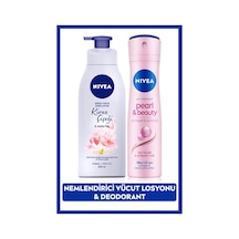 Kadın Sprey Deodorant Pearl&beauty 150ml, Kiraz Çiçeği Nemlendirici Vücut Losyonu 400ml
