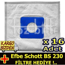 Efbe Schott Bs 230 Süpürge Toz Torbası 16 Adet