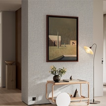 Roka 23109-1 Kendinden Desenli Kabartmalı Modern Düz Sade Duvar Kağıdı