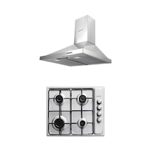 Kumtel KO-410 BF - DP6-X Inox Ankastre Set