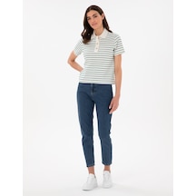 Pierre Cardin Kadın Mavi Pantolon Jean 50306941-vr036 Mavi