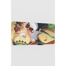 Emilie Genshin Impact Anime Gacha V4 - 90x40 Xxl Gaming Mouse Pad Fare Altlığı