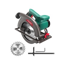 Hychika El Daire Testere, 1300w, 4500rpm, 185mm, Yüksek Güçlü Motor, Kesme Derinliği 65mm 90 , 45mm 45 , Kılavuz Ray, Toz Giderme, Ahşap/plastik Kesmek İçin