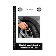 Özel Üretim Araba Bakım Temizlik Oto Aksesuar Ergonomik Siyah Plastik Lastik Parlatma Fırçası