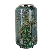 Lucky Art Jungle Dekoratif Vazo 30cm Lyvu 005 Yeşil