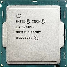 Intel Xeon E3-1240 V5 3.5ghz 8mb Cache Lga1151 Cpu Tray