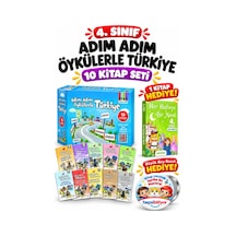 Öykü 4. Sınıf Adım Adım Öykülerle Türkiye Hikaye Seti 10 Kitap