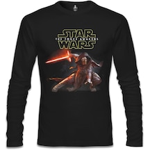 Star Wars - The Force Awakens 10 Siyah Erkek Sweatshirt