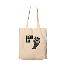 Green Day Bomb 2 Krem Kanvas Bez Çanta Krem