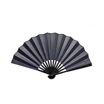 Plastik Kumaş Yelpaze 12'li Füme