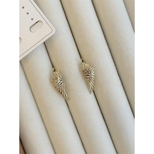 Melek Kanadı Küpe - Altın 11024558