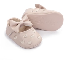 Bebek Ayakkabıları 0-1 Yaş Bebek Prenses Ayakkabı Yumuşak Ve Rahat Pu-464
