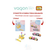 4'lü Saç Toka Seti Önce Birleştir,sonra Tak 2 Paket 4 Adet Gönderilir Yapı Toka Seti Ff 7116-7133