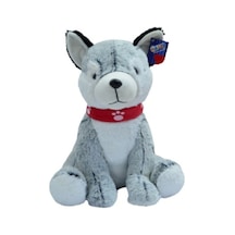 Husky Sibirya Kurdu Peluş 50 Cm 62573 Gri