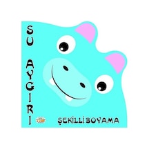 Şekilli Boyama Su Aygırı - Ybve-666853