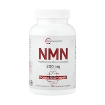 Micro Ingredients, Nmn, 120 Vegetarian Capsules 100 Mg Per Capsule