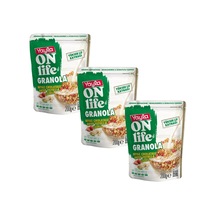 Yayla Onlife Beyaz Çikolatalı Antep Fıstıklı Ve Çilekli Granola 200 G X3