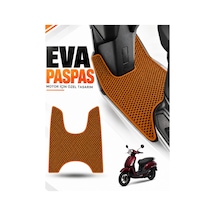 Rks Grace 2002 Uyumlu Eva Motosiklet Paspası Scooter Ayak Paspası Motora Özel Taba