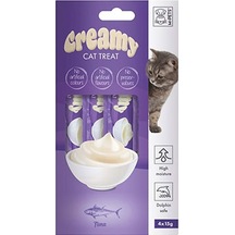 M-pets Ton Balıklı Krema Kedi Ödül Maması 4x15 Gr 244-30036.01