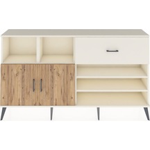 Arges Konsol 6 Raflı Tek Çekmeceli 2 Kapaklı 176x30x99 Aytaşı-çam/aytaşı Atlas Çam/aytası - Aytası