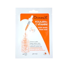 Derminix Kolajen + C Vitamini Kağıt Maske Seti 1 Adet