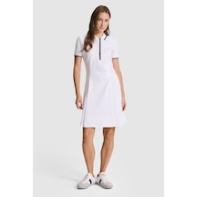 U.S. Polo Assn. U.s. Polo Assn. Kadın Beyaz Elbise Örme 50323495-vr013