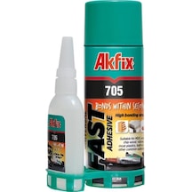 Akfix 705 Mdf Hızlı Yapıştırıcı 200 Ml + 50 Gr 24'Lü