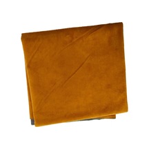 Okey Oyun Masa Örtüsü Kadife 140x140 Koyu Sarısı