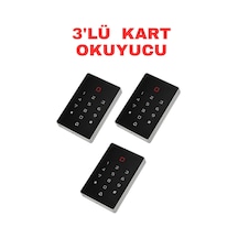 Sr-208 Mf Mifare Kart Okuyucu 13.56 Mhz Şifreli Geçiş Kontrol Sistemi 2000 Kullanıcı 3 Adet