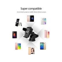 Wisdomselect Betty Becky King Kong Iı Abs Malzeme 360 Derece Evrensel Araç Montaj Tutucu Siyah Havalandırma Hayır Yok Ql4f32