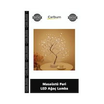 Özel Üretim Dekoratif Gün Işığı Pilli Usb Kablolu 3 Kademeli Şık Modern Masaüstü Peri Led Ağaç Lamba