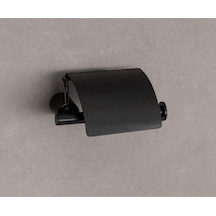 Tuvalet Kağıtlığı Siyah Renk 79x112x158 Mm Çok Renkli
