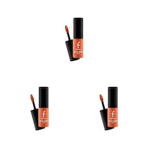 Lip & Cheek Tint - Mat Ve Kalıcı Su Bazlı Likit Dudak/yanak Renklendiricisi 003 Aprıcot Marmalade 3 Paketi Abanoz