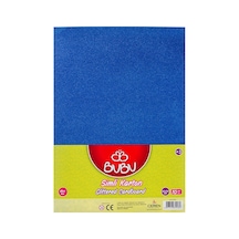Bu-bu Fon Kartonu Simli 50x70 Mavi 10 Lu Bubu-fk0009