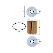 Mahle Yag Fıltresı Mercedes Om629 W211 W164 X164 W221 Ox254d1 A6291800109