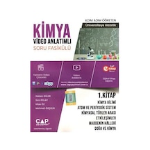 2023 TYT Kimya 1.Kitap Konu Anlatımlı Soru Bankası -  Çap Yayınları