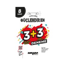 Ankara Yayınları 8.sınıf Güçlendiren 3+3 Deneme