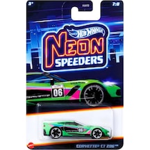 Hot Wheels Neon Yarışçılar Hlh72 - Corvette C7 Z06 Hrw81