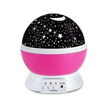 Renkli Yıldızlı Gökyüzü Projeksiyon Gece Lambası Star Master Çok Renkli