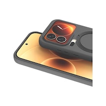 Xiaomi Mi 17 Pro Regal Magsafe Standlı Kapak - Titan Gri 0.2M-Çok Renkli