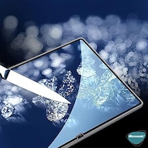 Galaxy Tab A9 Tempered Glass Cam Ekran Koruyucu Galaxy Tab A9 İle Uyumlu Ekran Koruyucu - Şeffaf