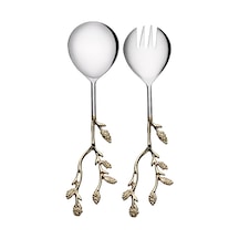 Korkmaz Flora 2 Parça Salata Servis Seti A8735-5 Gri
