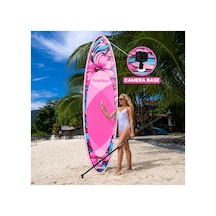 Pınk Flower Şişme Sup Board/stand Up Paddle Board 350x85x15 Cm 1 Yıl Garanti