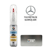 744 Metalik Gümüş Gri