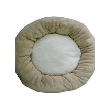 Welsoft Krem Beyaz Kedi ve Köpek Yatağı 60 cm